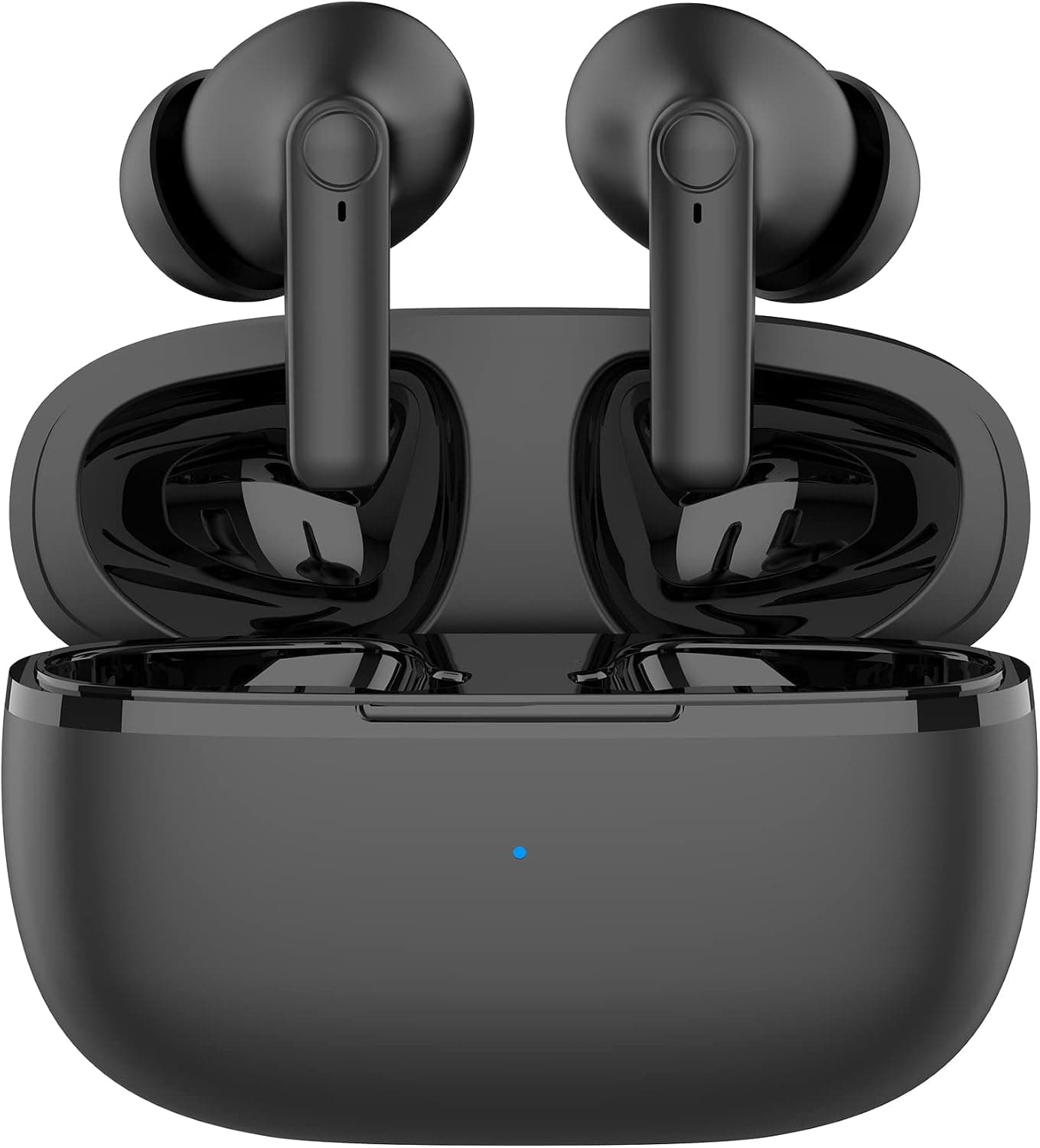 Bluetooth 5.3 Headphones Wireless Earbuds Immersive 3D Stereo Built-in HD Microphone 56H Playback USB-C Fast Charging In-Ear Earphones IPX8 Waterproof Ear buds for ios Android Sports Work Travel