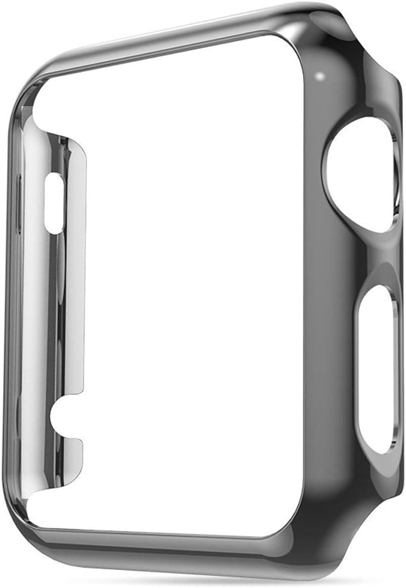 Youranzhenpin Compatible with Apple Watch SE Series 6 5 4 40mm Case Super Thin PC Plating Protective Bumper Scratch Resistant Protector Case for Apple Watch 40mm