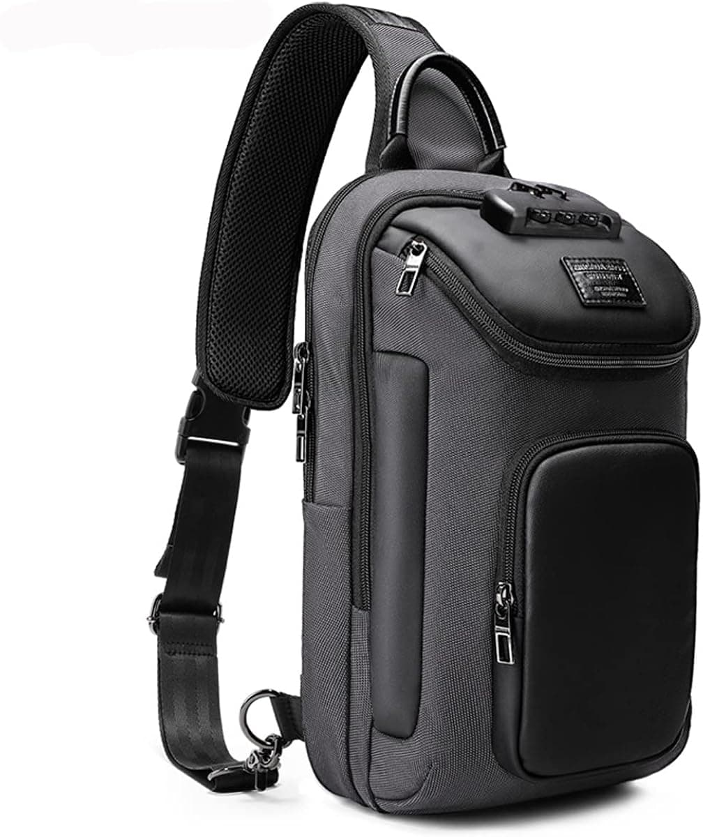 XINCADA Sling Bag Small Backpack Crossbody Bags for Men Chest Pack Man Purse Shoulder Messenger Bags