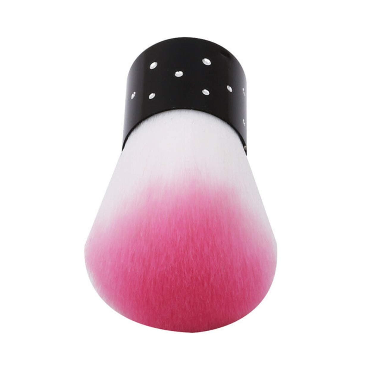 EJY Soft Kabuki Brushes Nail Art Dust Remover Powder Brush Nail Arts Cleaner Brush for Makeup or Nail Arts Manicure Tool,Pink