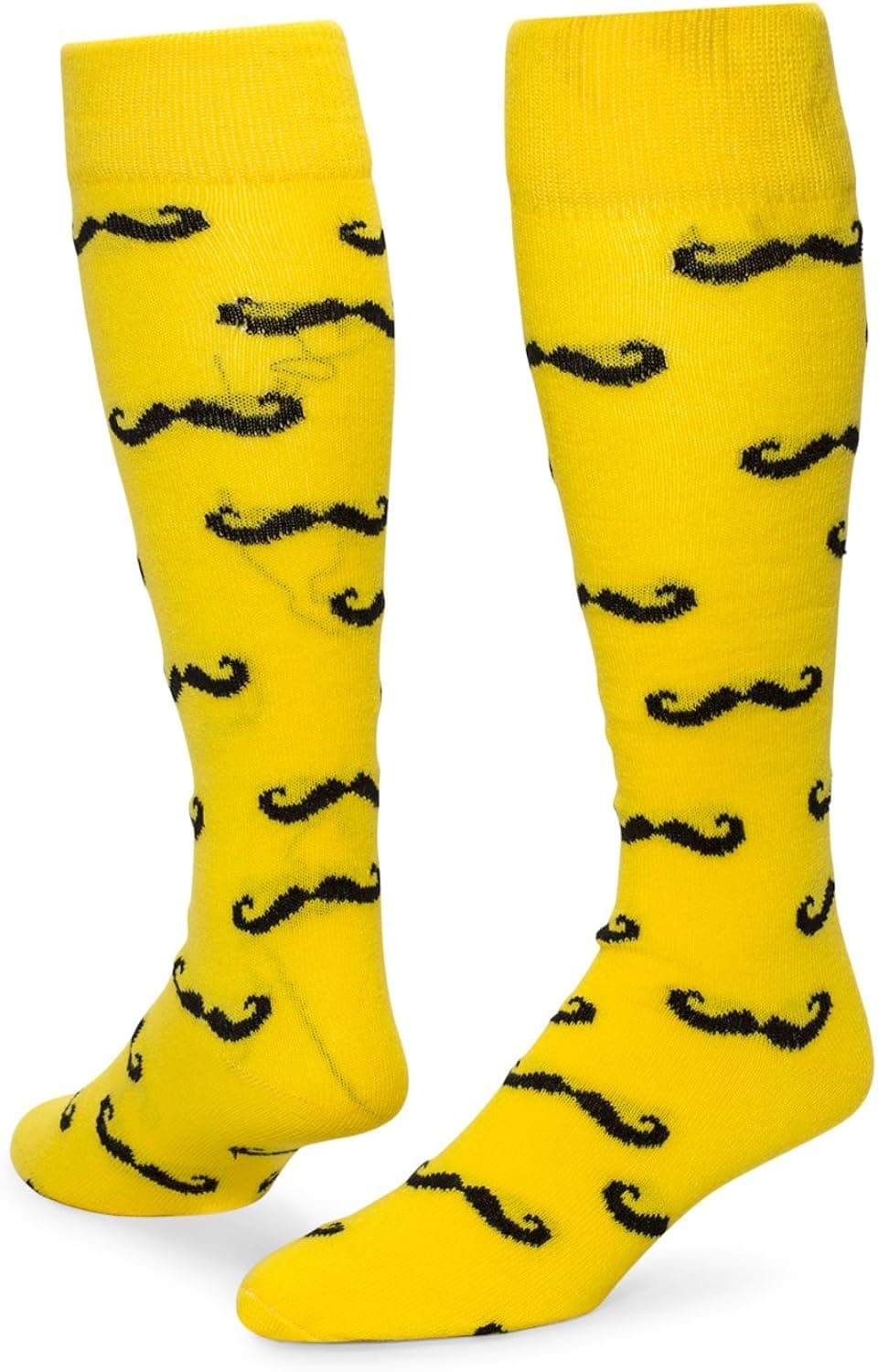 Red Lion Mustache Over the Calf Socks