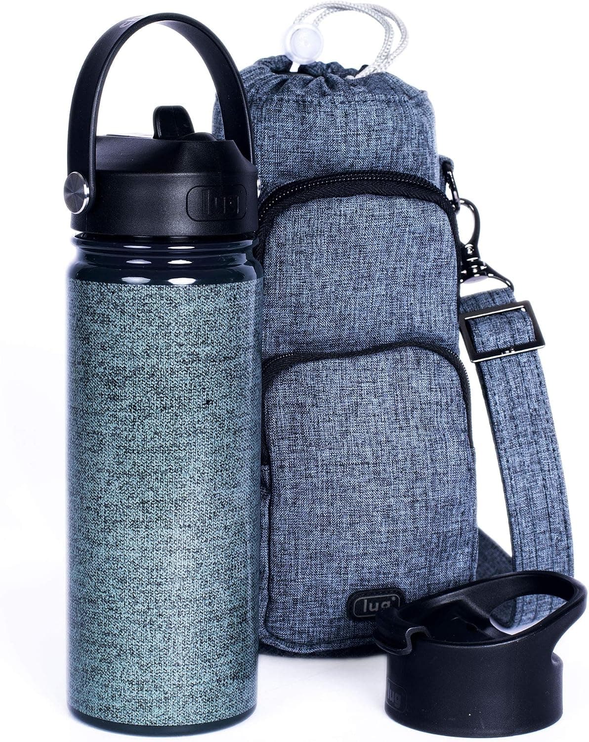 Lug Women's CHUGGIE 18.5oz + HUGGIE Set, Heather Grey, One Size