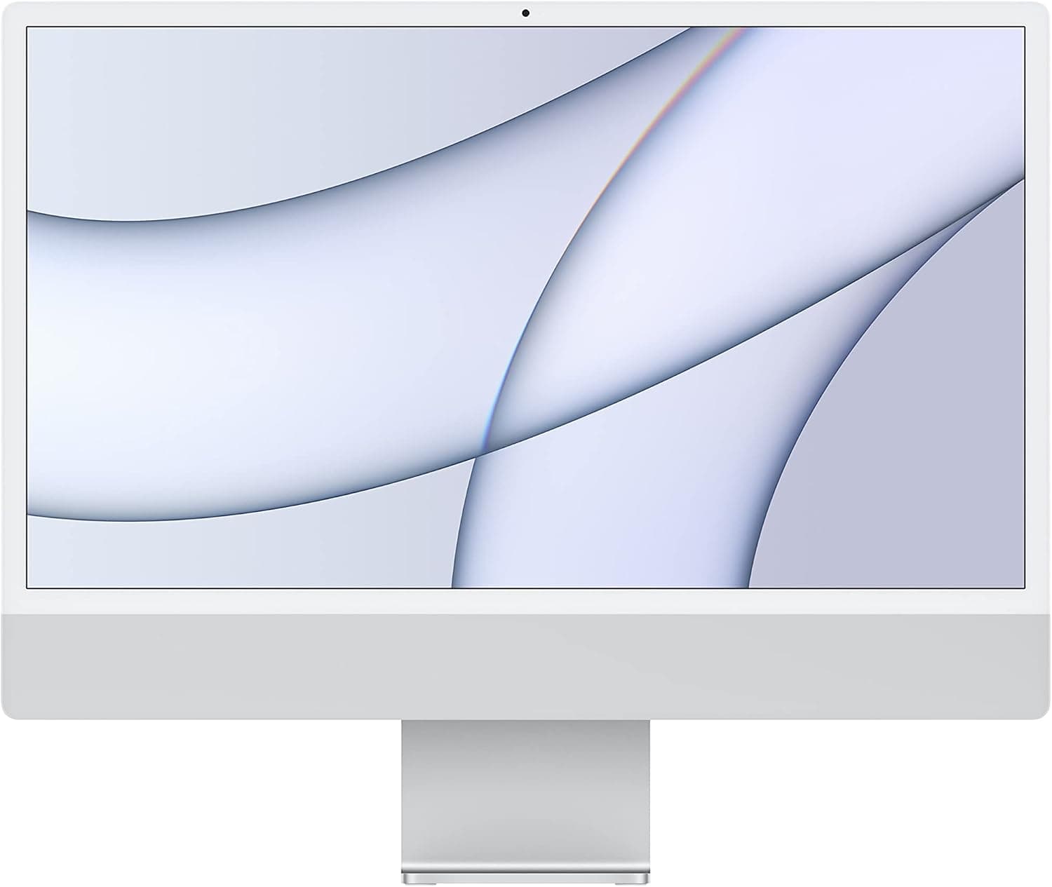 Apple 2021 iMac (24-inch, M1 chip with 8‑core CPU and 8‑core GPU, 16GB Memory, 512GB Storage) - Silver …