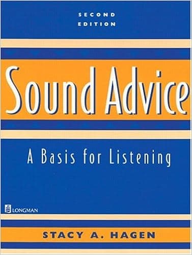 Sound Advice: A Basis for Listening, Second Edition (Student Book)