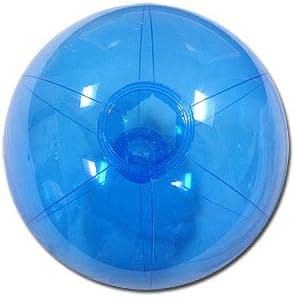 Beachballs - 12-inch Translucent Blue Beach Ball