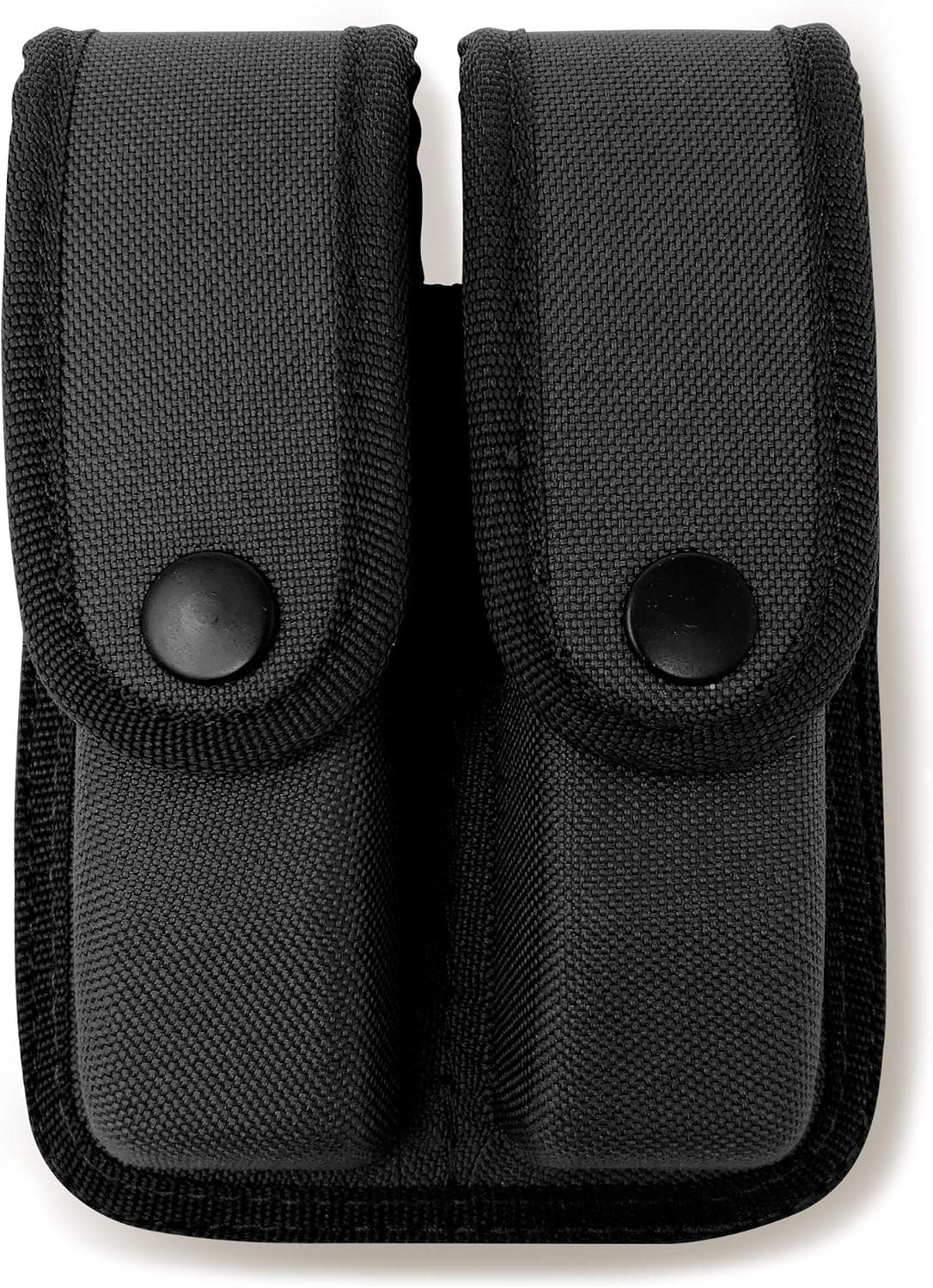 Tactical Concealment Magazine Pouch Holster - THERMOFOIL Material and Multi Use Holster with Belt Loop - Double Size Fits 9 mm and .40 Cal (Black/Double)