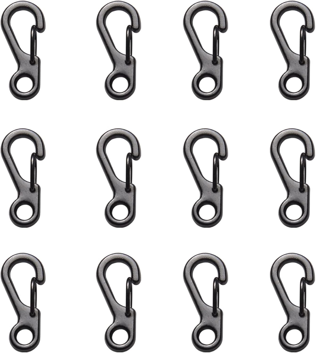 TiSuit Mini Carabiner Clip Spring Snap Hook Buckle Clasps for Paracord Keychain Backpack Bottle Outdoor Camping Accessories
