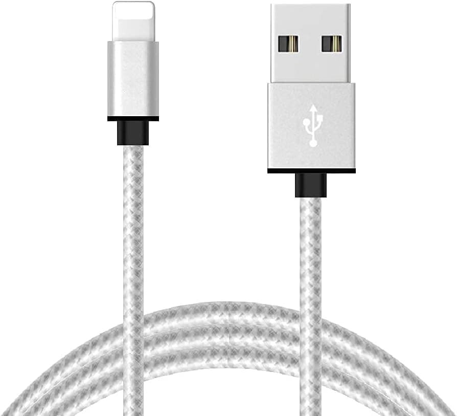 Charger iPhone Cable [Apple MFi Certified] 1Pack 6FT Fast Lightning Cable Cord,iPhone Nylon Braided Charging Cable Cord Compatible with iPhone 13/12/11 Pro/11 ProMax/XS/XR/8 Plus/8/7/6/5/iPad/AirPods