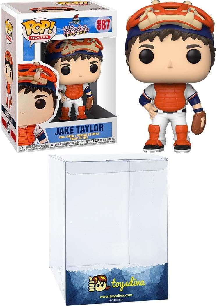 Jake Taylor: Funk o Pop! Movies Vinyl Figure Bundle with 1 Compatible 'ToysDiva' Graphic Protector (887-45400 - B)