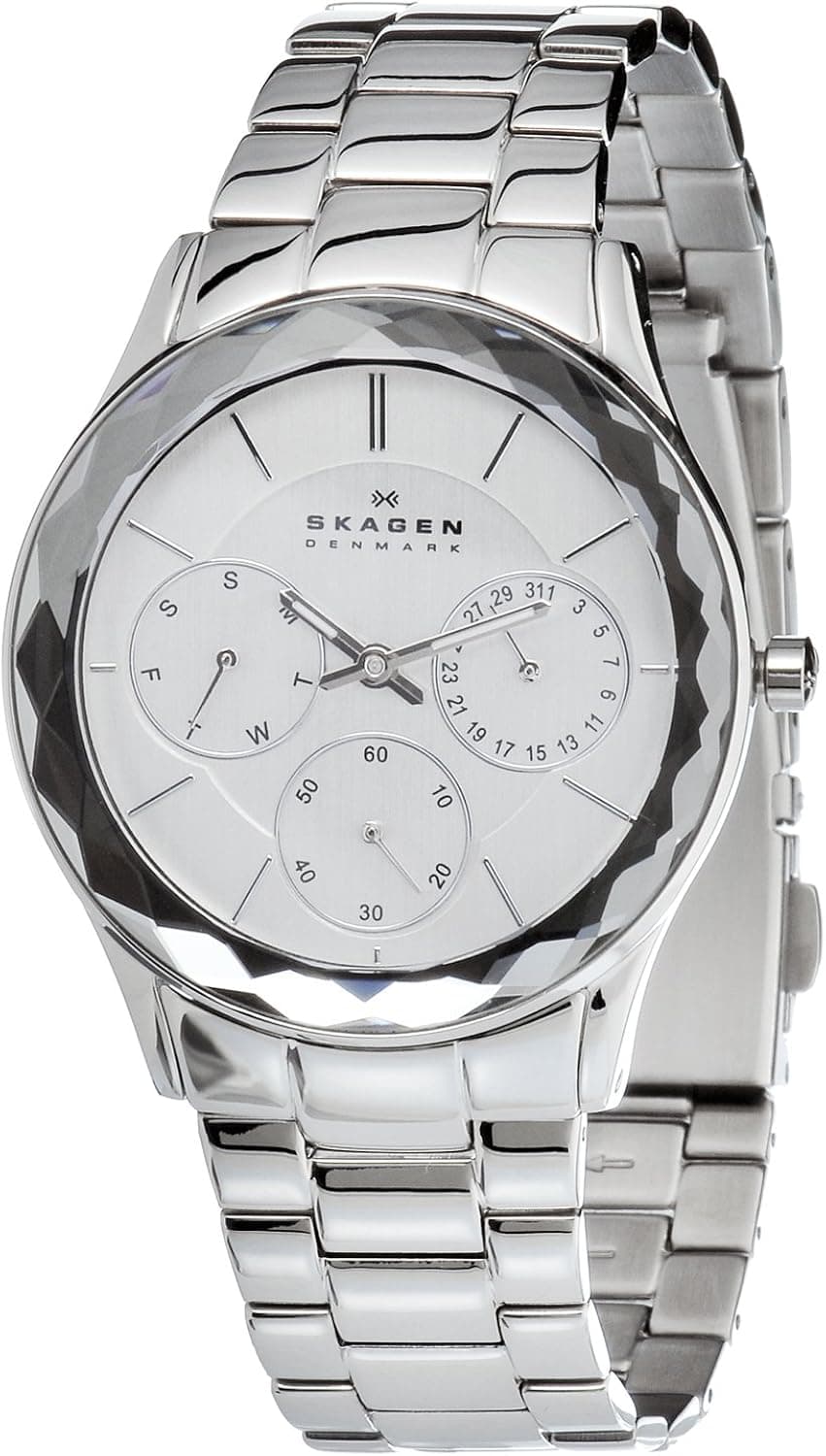 Skagen Women's 344LSXS Stainless Steel Silver Dial Watch