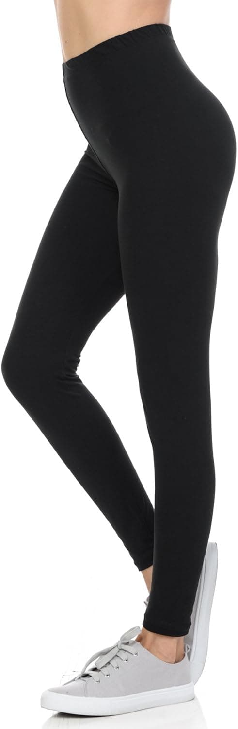 bluensquare Leggings for Juniors & Teens Premium Soft Stretched ONE Size -Amazon Famous Buttery Soft Leggings