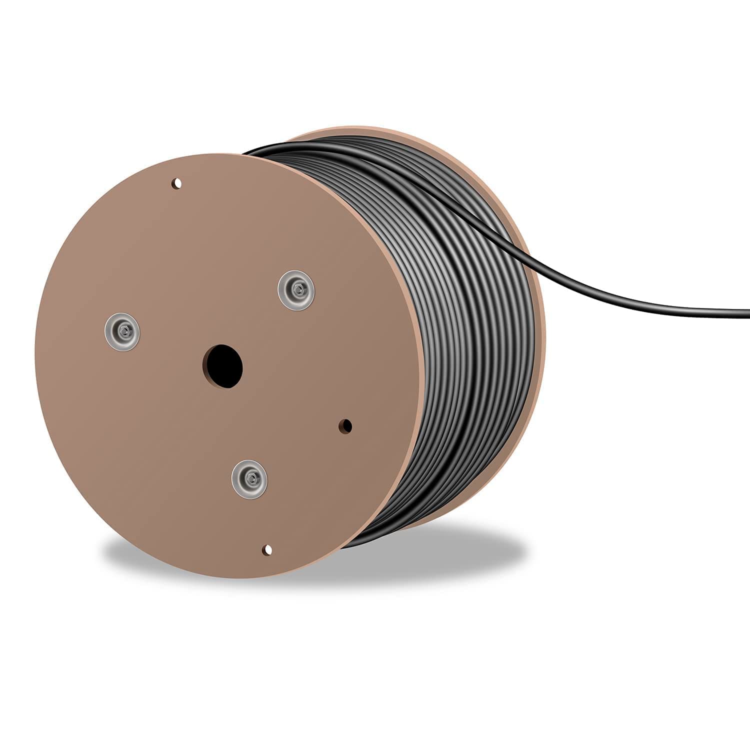 Antkeet Cat7 Ethernet Cable 500ft, 23 AWG Solid Copper, CMR, Double Shielded(S/FTP),1000MHZ / 10 Gigabit Speed Cat 7 LAN Cable 500 ft