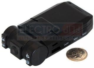 Car Vehicle Dash Cam Dual IR Nightvision DVR for Police Surveillance