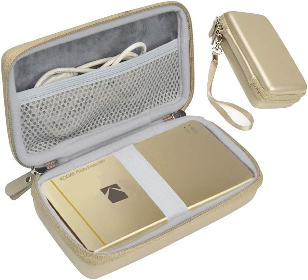 CaseSack Protective case for Kodak Step Wireless Mobile Photo Mini Printer,Step Instant Printer, Step Touch, Smile, Mini 2 HD Wireles, Mini, All-New Mini 2 Plus; HP Sprocket, Pickit M2