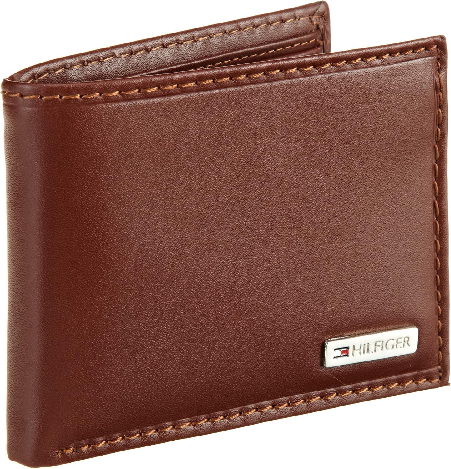 Tommy Hilfiger Leather Men's Multi-Card Passcase Bifold Wallet