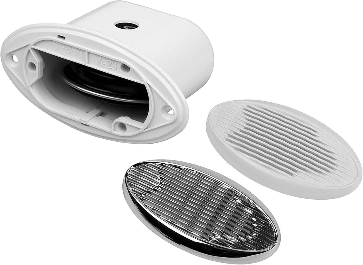 Sea Dog 431230-1 Drop-In V.2 Hidden Horn with Grill,1 Pack, Multicoloured