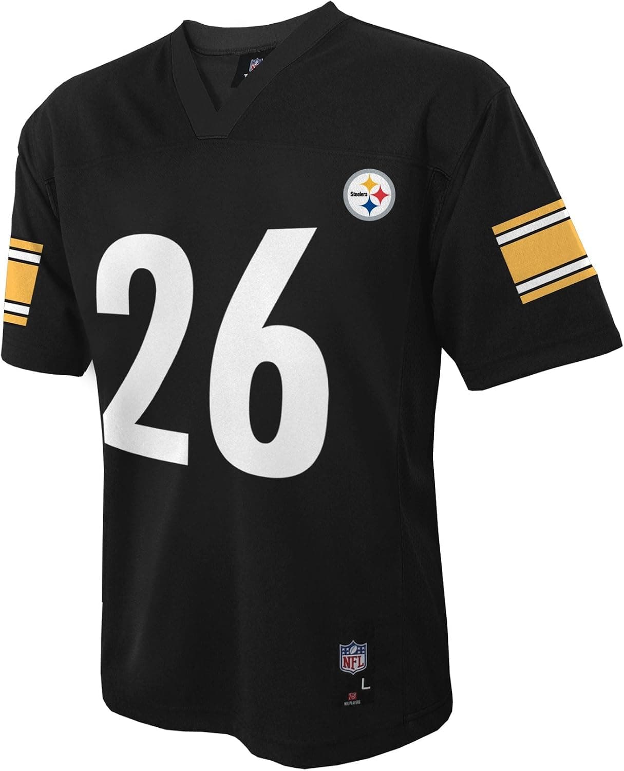 Outerstuff NFL Youth Boys 8-20 MID-Tier Jersey -TMC Bell L Steelers Black S (8)