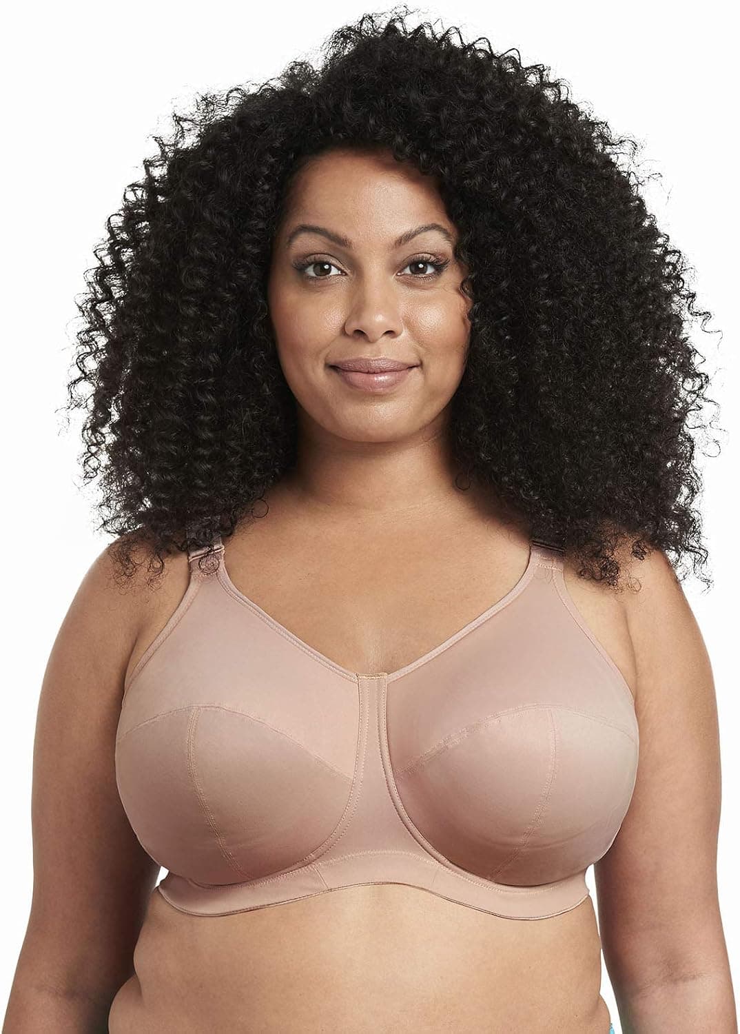 GODDESS Women's Plus Size Celeste Wireless Soft Cup Comfort Bra