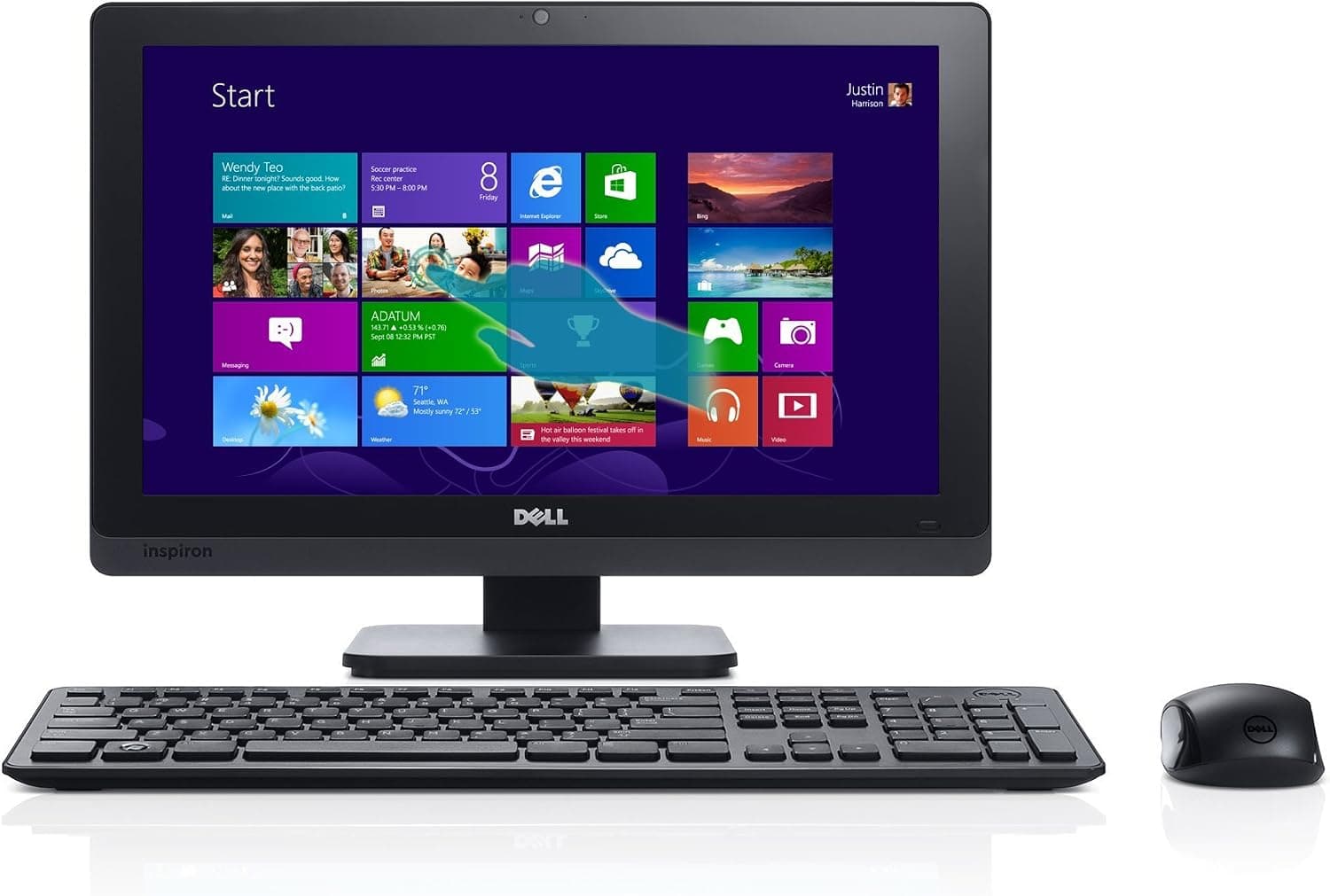 Dell Inspiron 2020 io2020-6672BK 20-Inch All-in-One Touchscreen Desktop (Discontinued by Manufacturer)