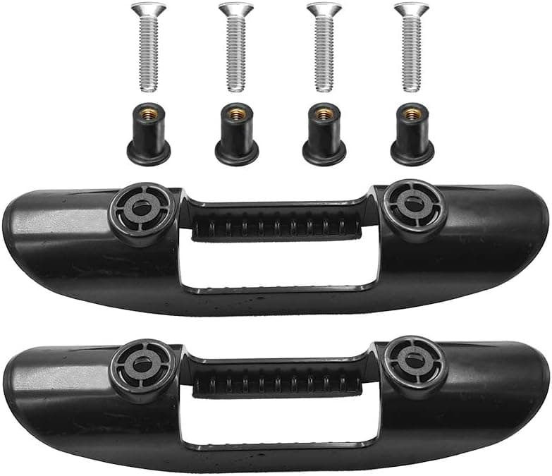 Kayak Paddle Clip Universal Kayak Paddle Mount Holder Clip & Fishing Net Clip with Hardware