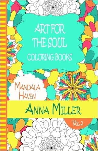Art For The Soul Coloring Book - Anti Stress Art Therapy Coloring Book: Beach Size Healing Coloring Book:Mandala Haven