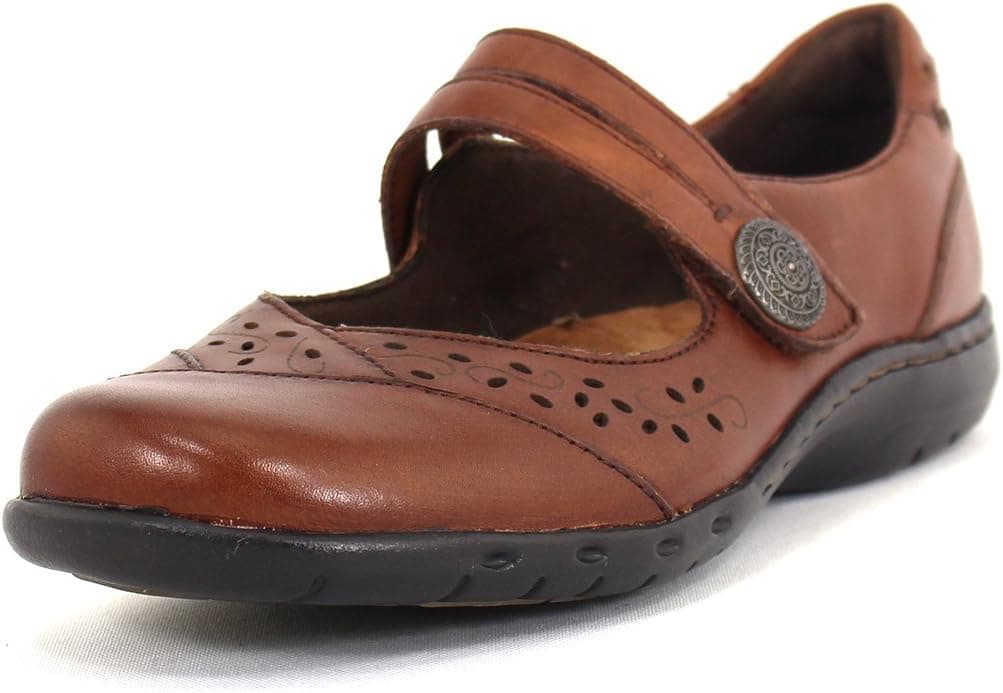 Cobb Hill Women's Pia Almond Leather Casual 9 B(M) US
