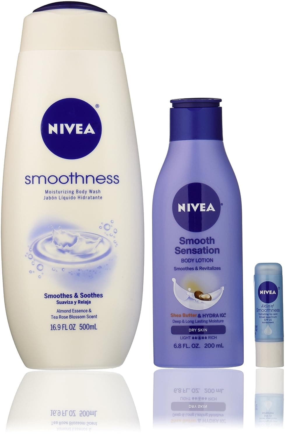 NIVEA Smooth 3 Piece Skincare Gift Set