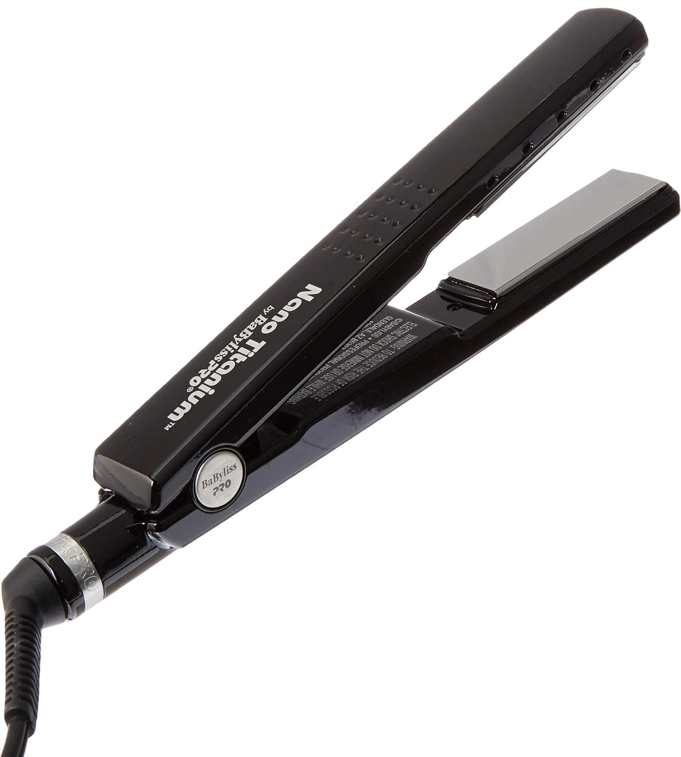 BaBylissPRO Nano Titanium Black Hair Straighteners