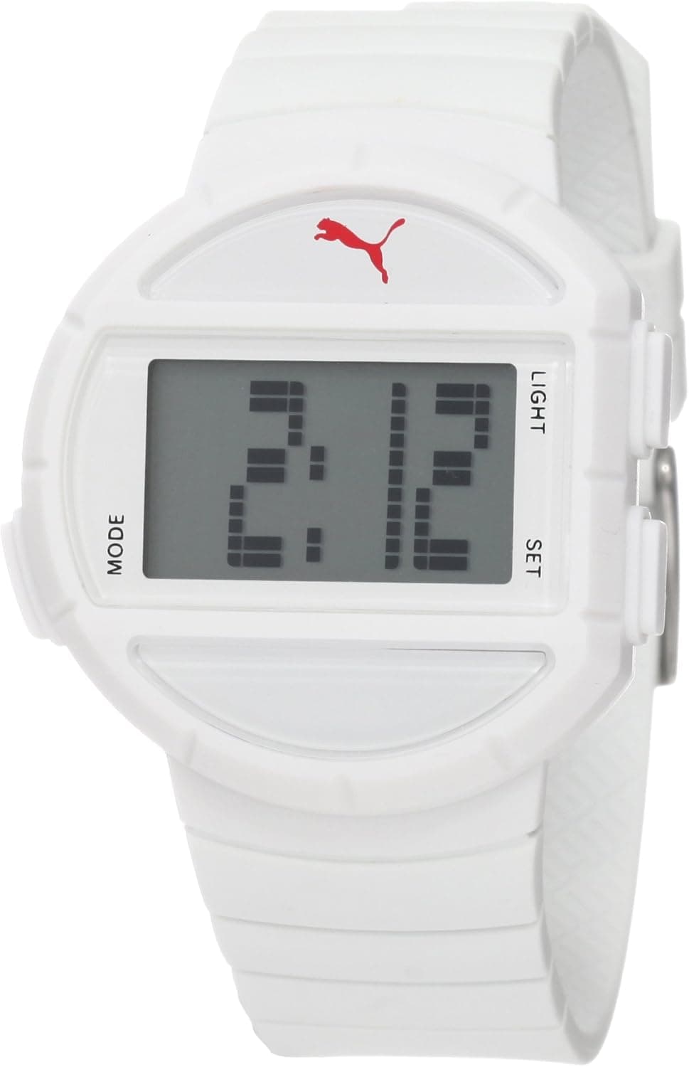 PUMA Women's PU910892001 Half-Time Small Digital White Watch