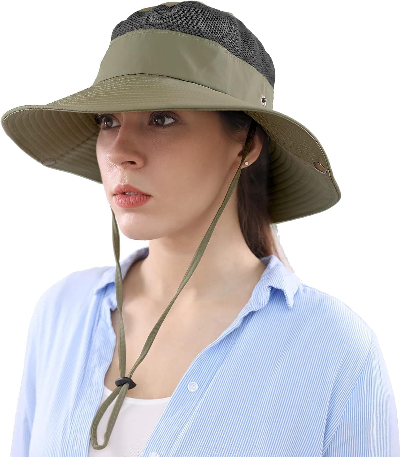 Sun Hat Beach Fishing Hat Comfortable Breathable Wide Brim Protection Hat Unisex for Hiking Sun Cap