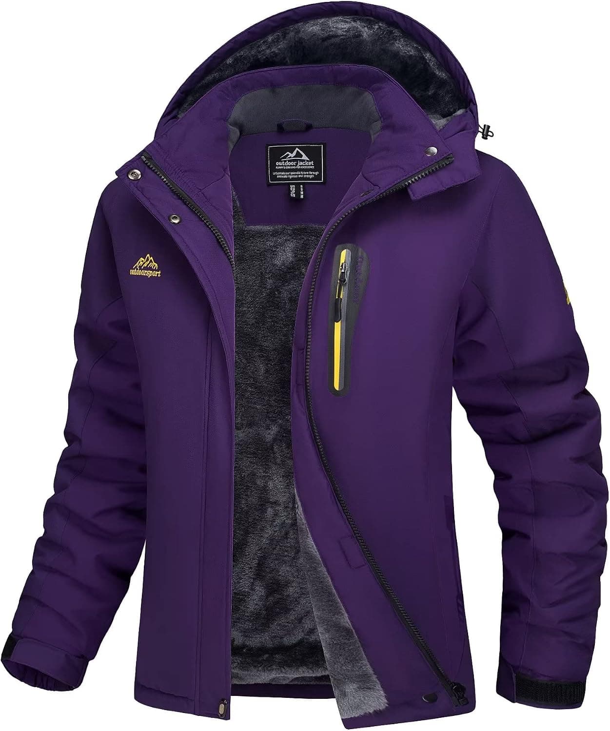 MAGCOMSEN Ski Jacket Women Waterproof Jacket for Women Winter Coats for Women Hiking Jacket for Women Winter Jackets for Women Rain Jacket for Women