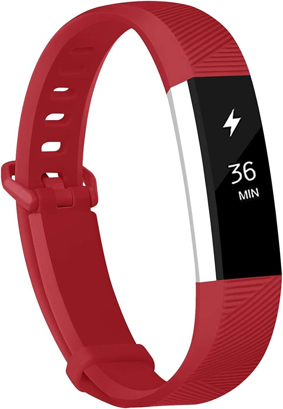 Fundro Replacement Bands Compatible with Fitbit Alta and Fitbit Alta HR, Newest Sport Strap Wristband with Secure Metal Buckle