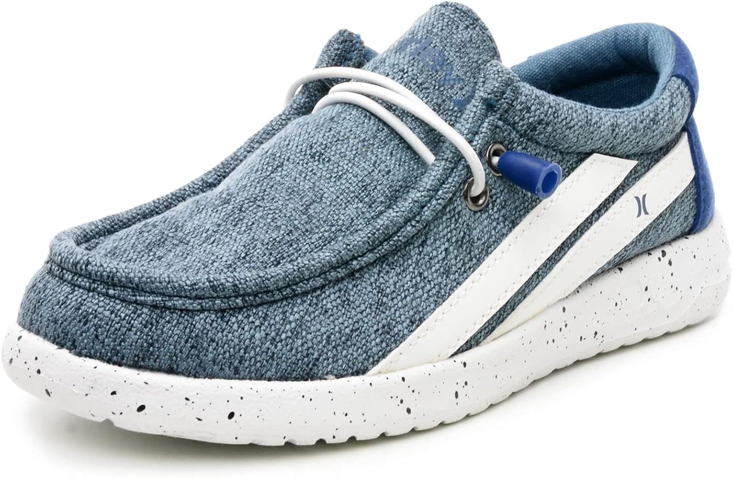 Hurley Melky Canvas Shoes for Boys & Girls - Lace Up Loafers