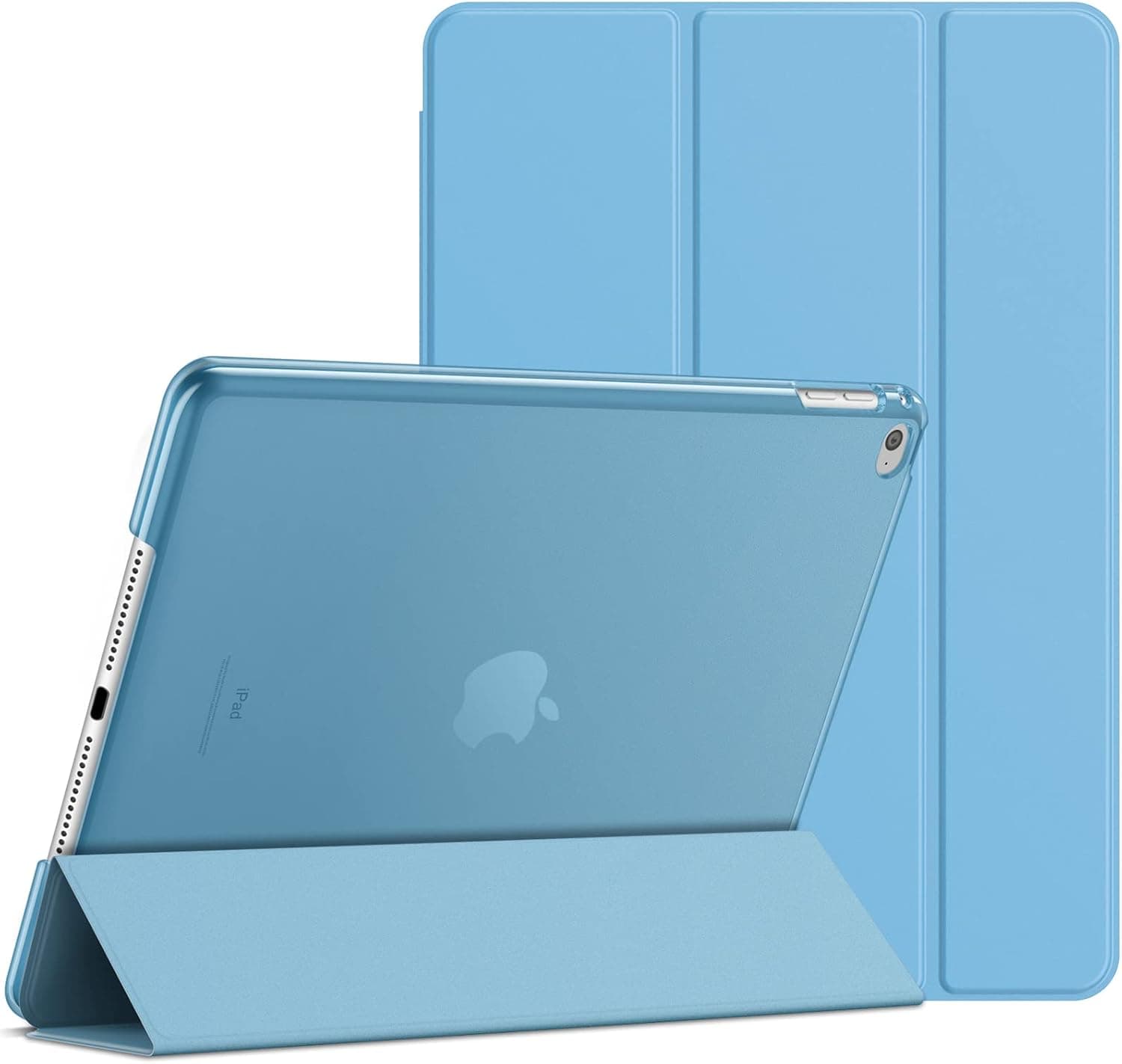 JETech Case for iPad Air 2 (Not for iPad Air 1st Edition), Smart Cover Auto Wake/Sleep, Blue