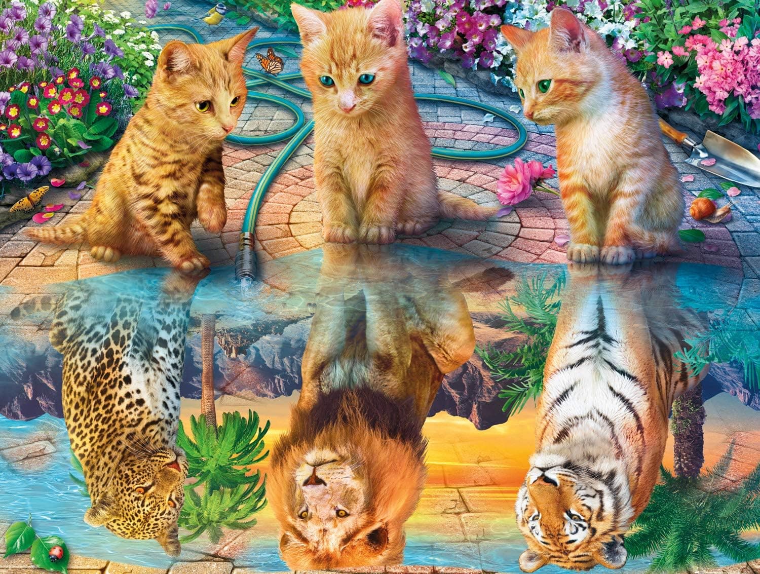Buffalo Games - Kitten Dreams - 750 Piece Jigsaw Puzzle