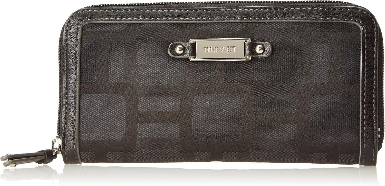 Nine West Women's Table Treasures Zip Around Wallet