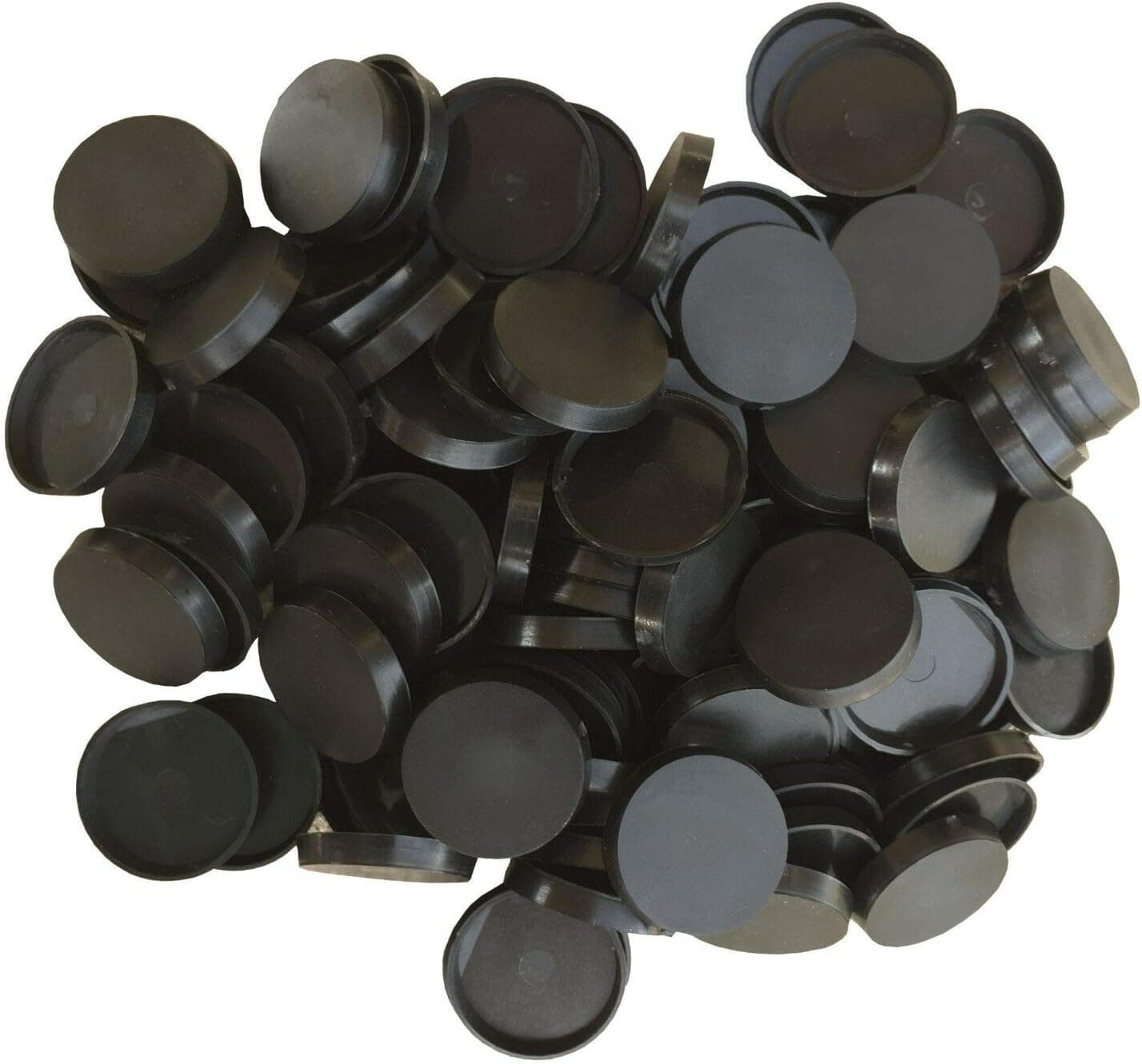 GRENFAS_25mm Round Plastic Bases for Gaming Miniatures and Table Games 100pcs
