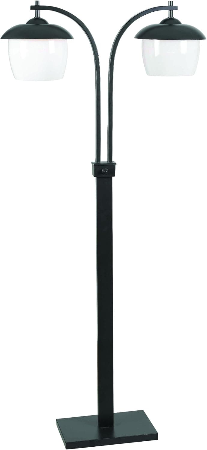 Kenroy Home 32141ORB Lika Outdoor Floor Lamp, 8" x 8" x 55", Oil Rubbed Bronze