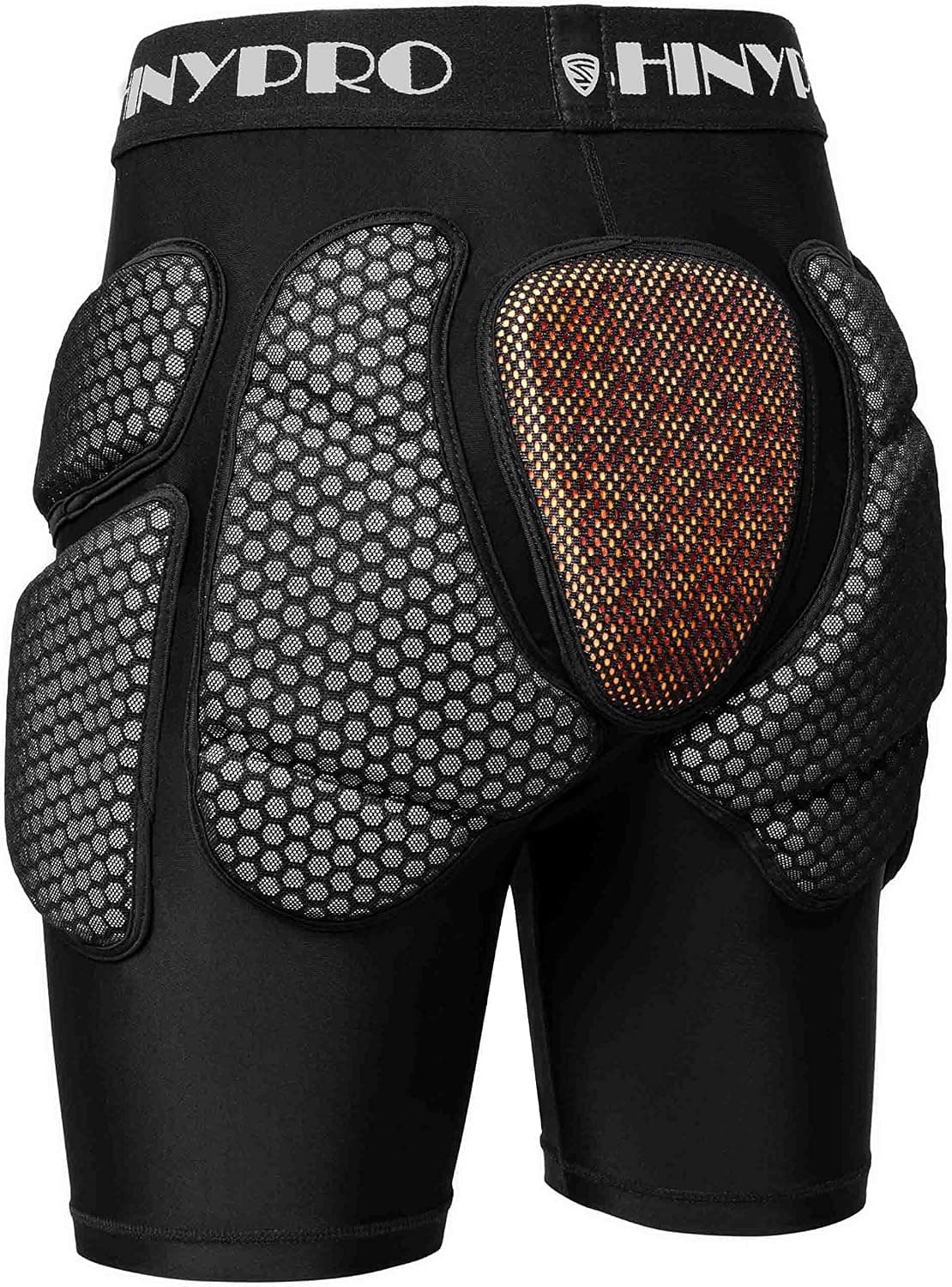 SHINYPRO Protective Padded Shorts for Snowboard and Skate,Overall 3D Protection,Butt and Tailbone Heavy Duty Protection