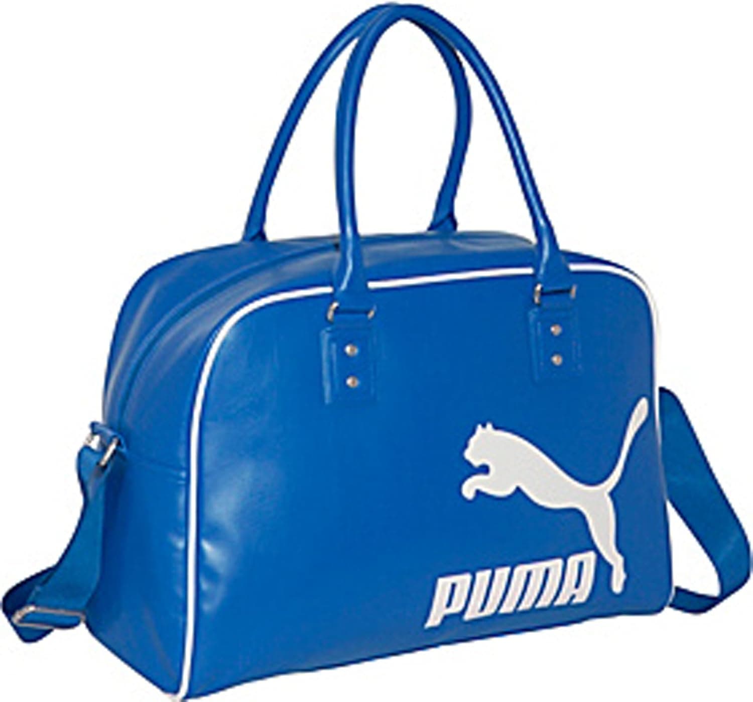 Puma Blue Heritage Grip Handbag