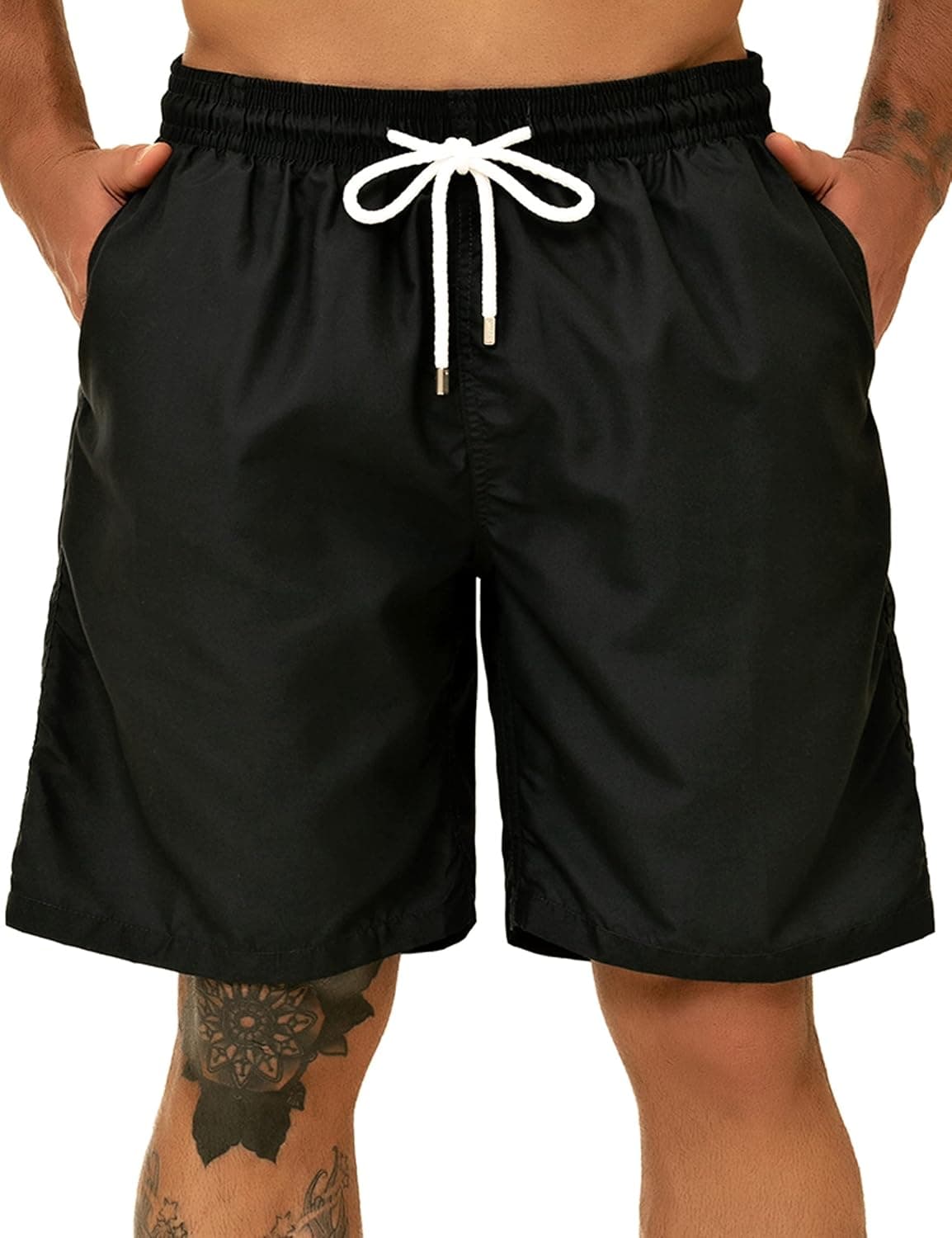 KAILUA SURF Big and Tall Mens Swim Trunks, 9" Mens Designer Bathing Suit Boardshorts