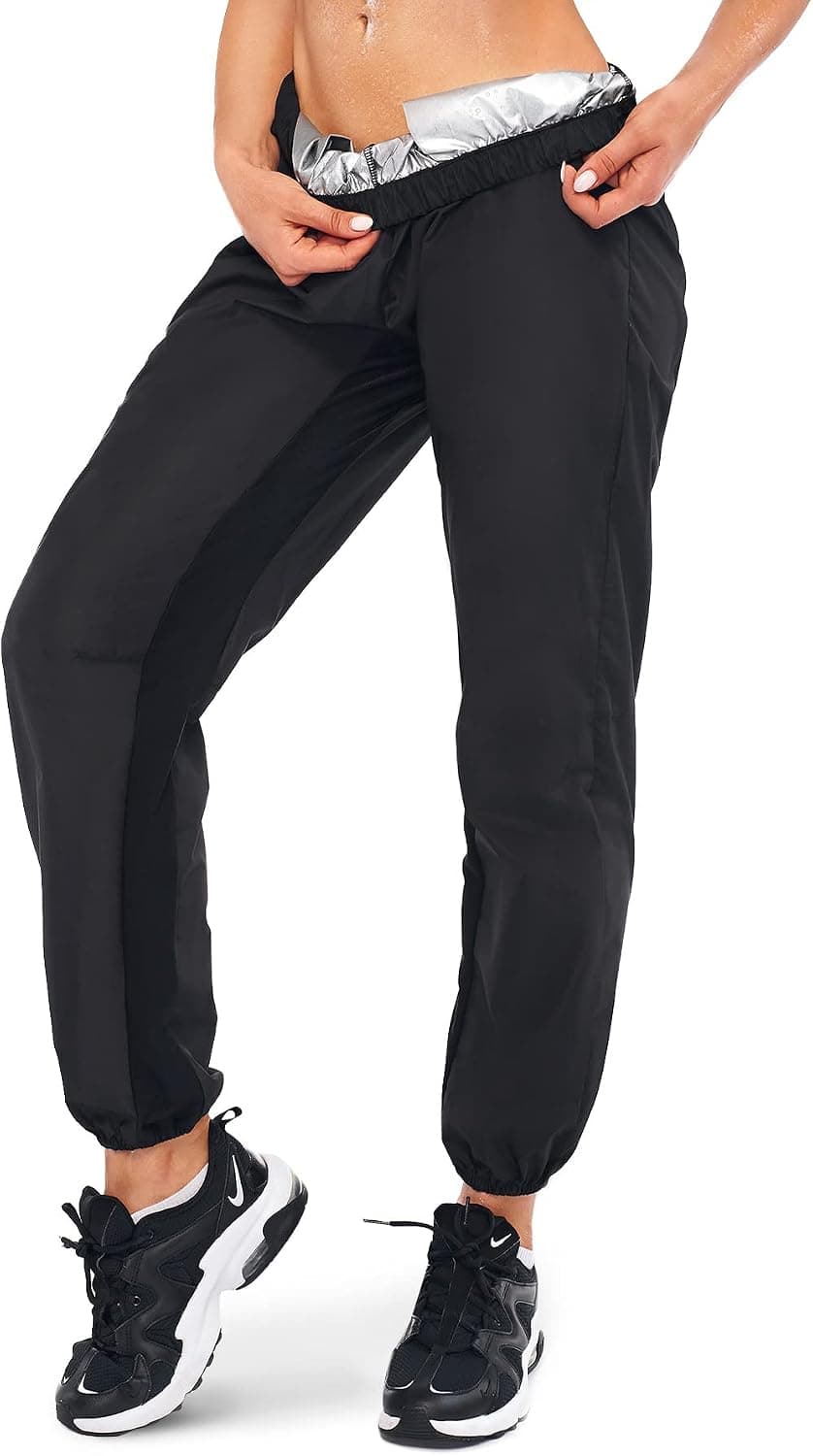 SUNACGO Sauna Suit for Women Sweat Jacket Waist Trainer Sweat Suit Stylish Hoodie Shirt for Gym Sports