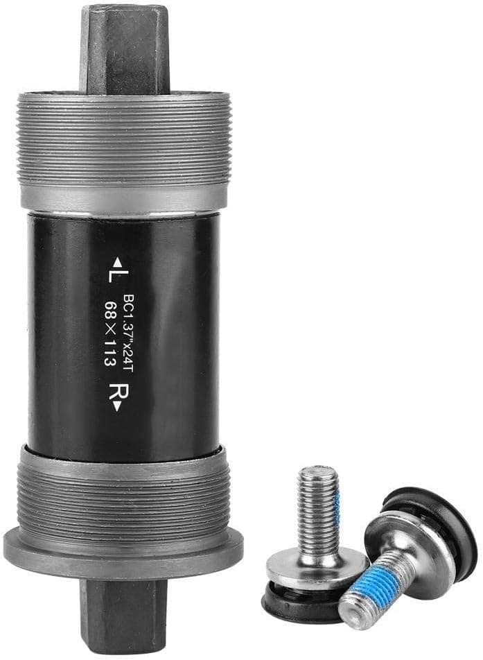 Maxmartt Bicycle Bottom Bracket,Quare Hole Axis Bike Parts for Square Tapered Spindle Crank (68x113mm)