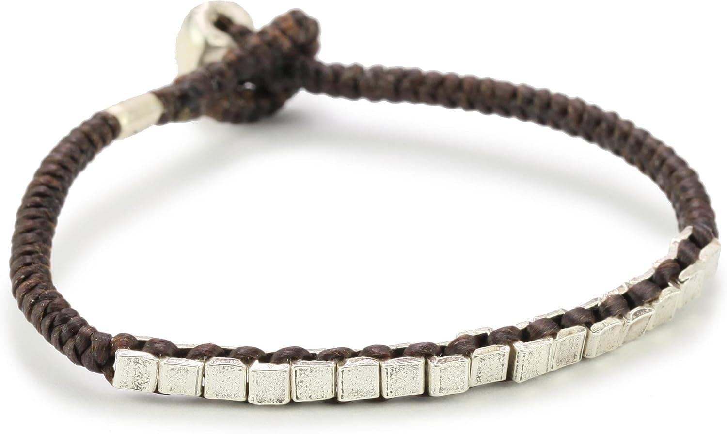 SKU Jewelry Handmade Sterling Silver Bracelet, 6.5 inches