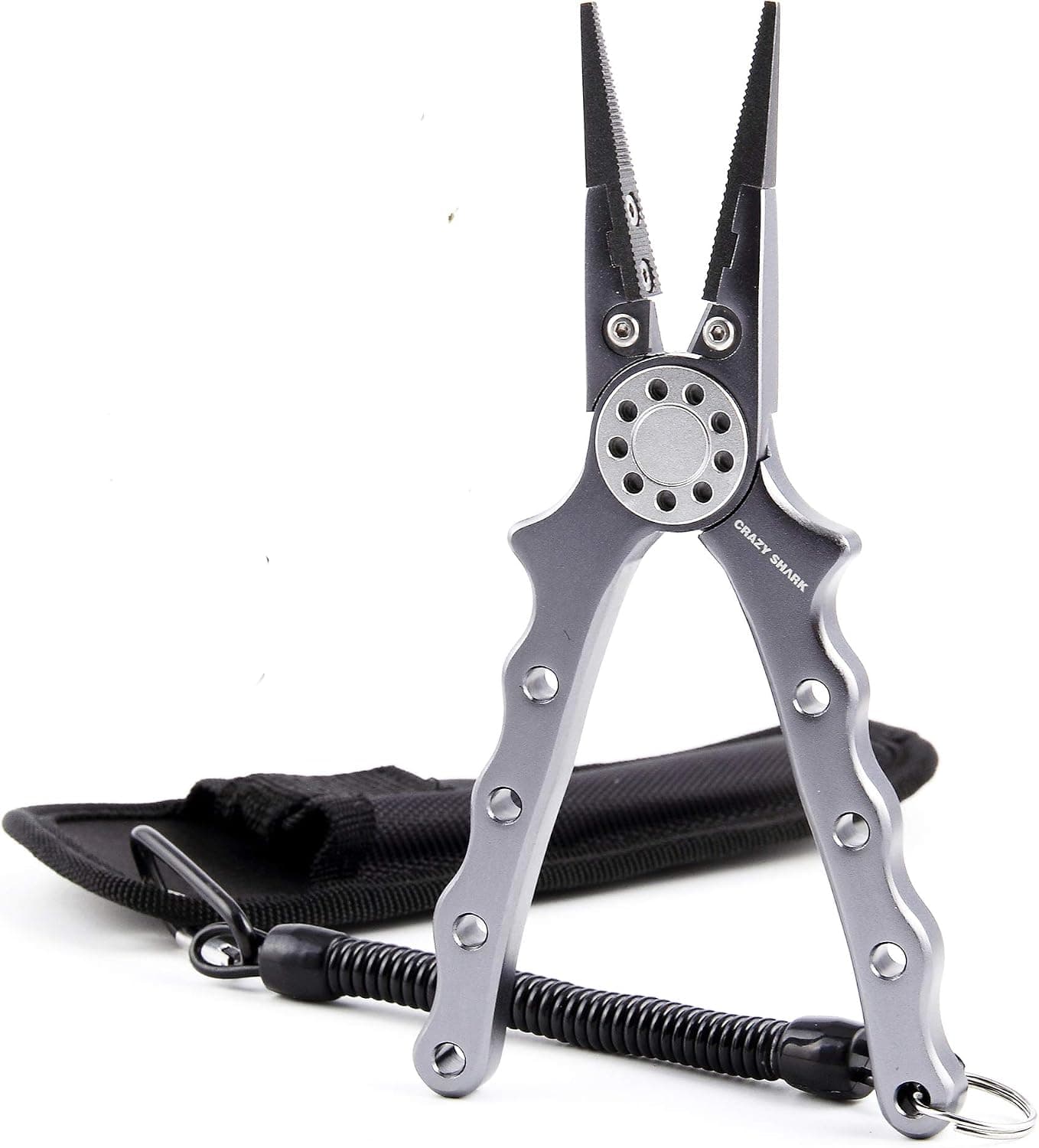 CRAZY SHARK Fishing Pliers Saltwater Resistant Fish Hook Removers