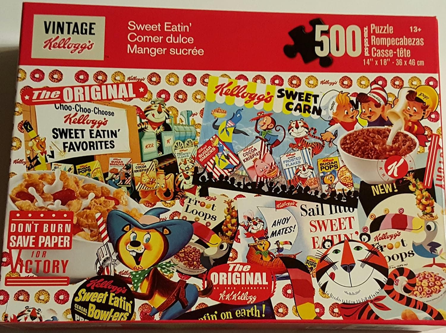Karmin International Kellogg's Sweet Eatin' Puzzle 500 Pieces