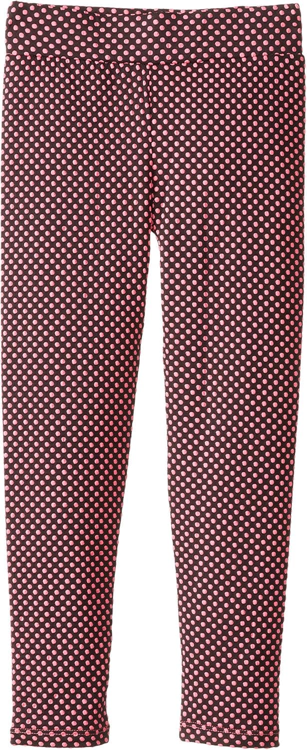 Dream Star Big Girls' Embossed Polka Dot Legging