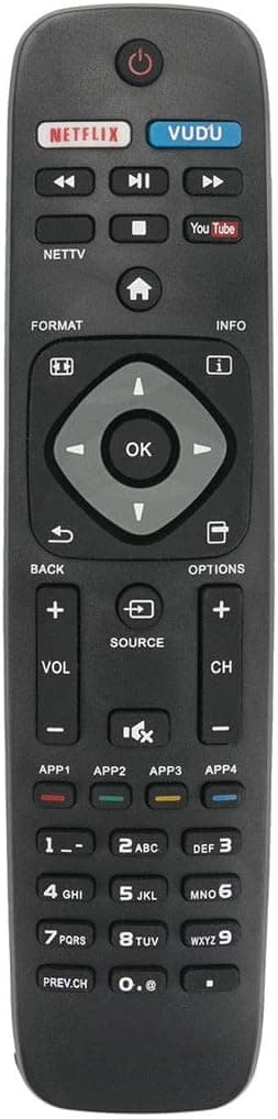 New Remote Control fits for Philips TV 55PFL5703/F7 50PFL5903/F7 55PFL5903/F7