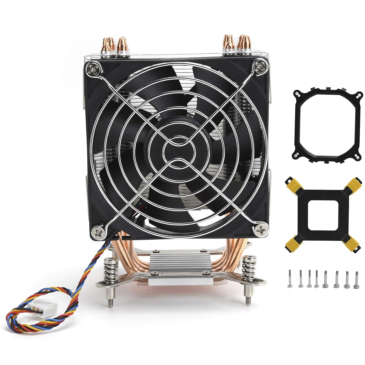 CPU Cooling Fan,CPU Cooler Heat Sink Cooling Fan for LGA2011 1366 1150 1151 1155 1156 Computer Supplies,CPU Heat Sink Fan with Strong Heat Dissipation