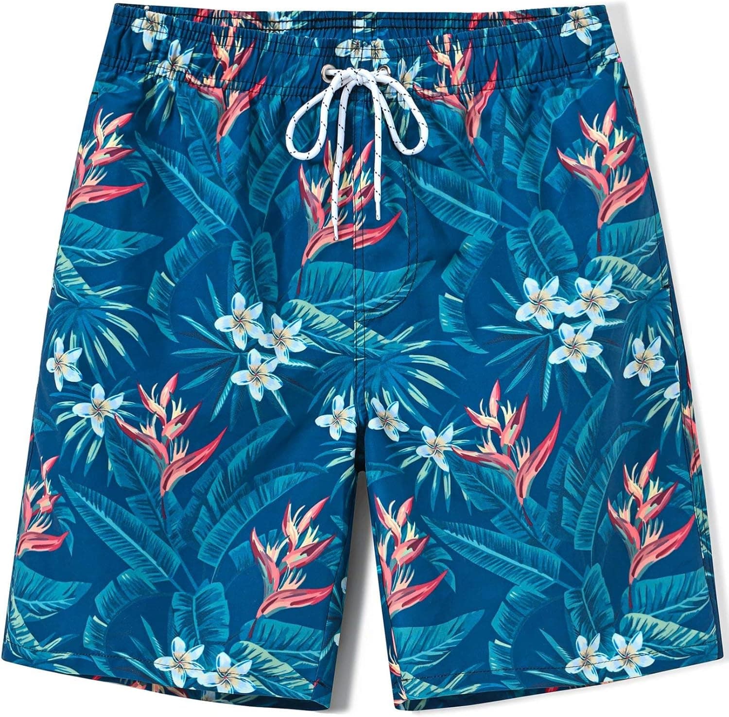 Tyhengta Men's Board Shorts Quick Dry Swim Trunks with Mesh Lining